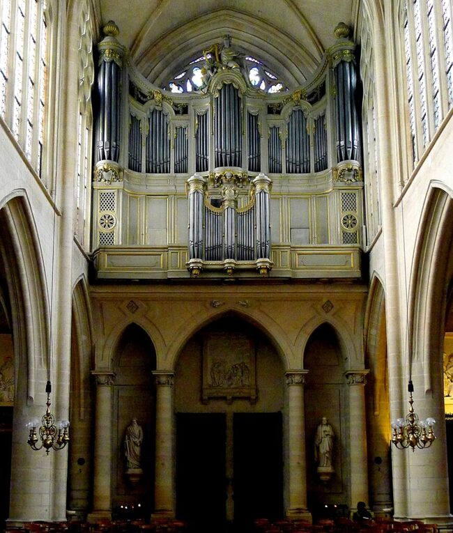 Francois-Henri Clicquot organ, St.- Germain L ´Auxerrois